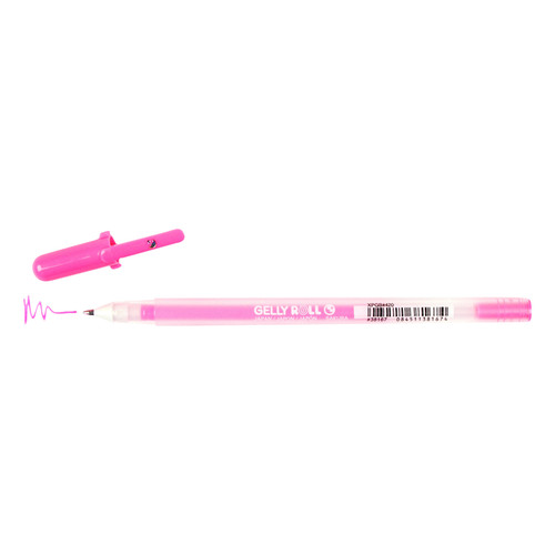 3 Pack - Sakura Moonlight 10 Bold Gelly Roll Pen-Fluorescent Pink - 5A003GFD-1HBFV
