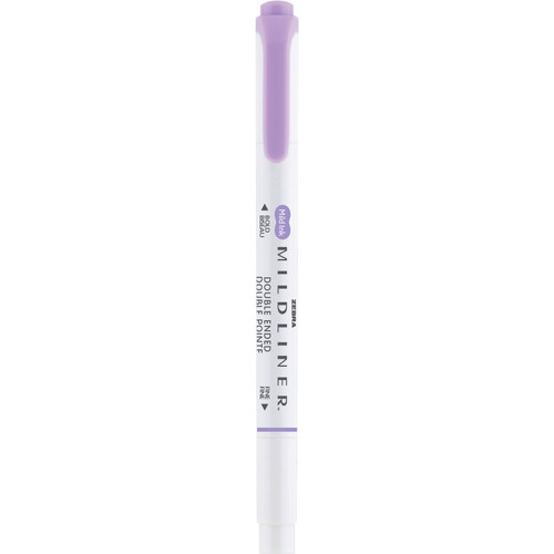 6 Pack - Zebra Midliner Dual-Tip Highlighter-Violet - 5A003GCM-1HBCQ