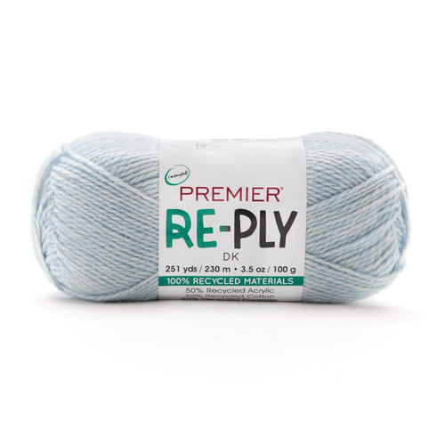 3 Pack - Premier Re-Ply Yarn-Sky - 5A003G3L-1H9YB - 840166867068