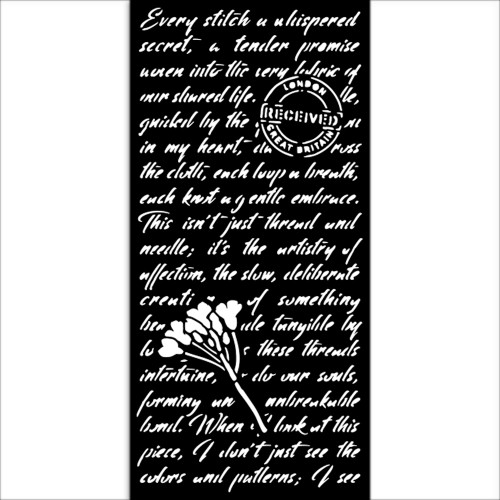 3 Pack - Stamperia Stencil 4.72"X9.84"-Quiet Days Manuscript - 5A003FYZ-1H9T9