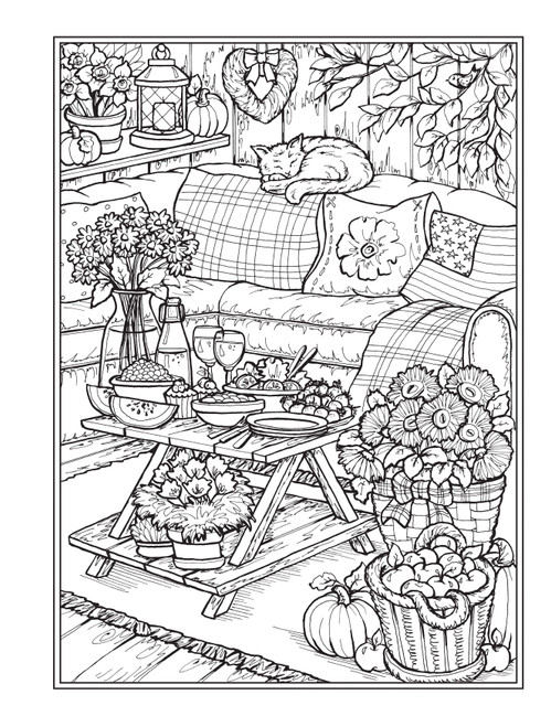 2 Pack - Creative Haven: Cozy Corners Coloring Book-Soft Cover - 5A003D9Y-1H9K5