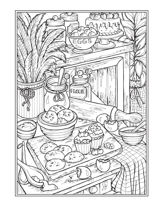2 Pack - Creative Haven: Cozy Corners Coloring Book-Soft Cover - 5A003D9Y-1H9K5