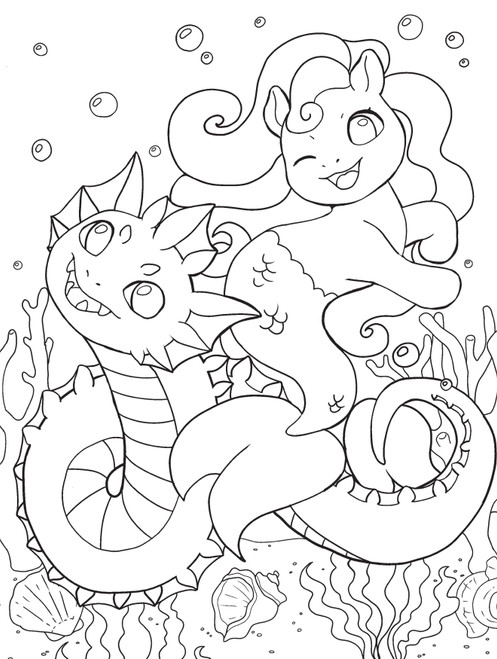 2 Pack - Cute Fantasy Creatures Coloring Book-Soft Cover - 5A003DB0-1H9K3