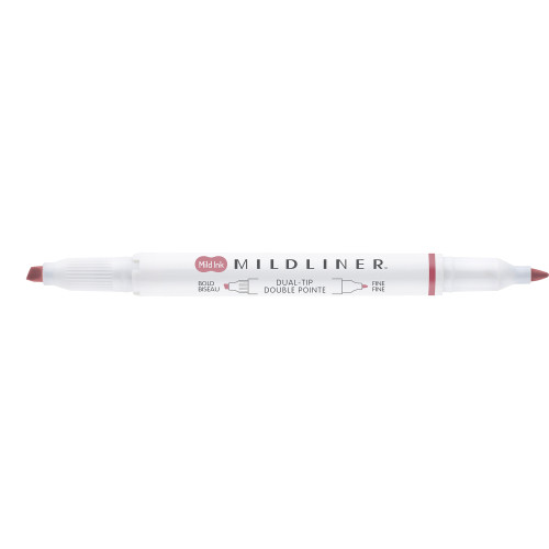 6 Pack - Zebra Midliner Dual-Tip Highlighter-Smoke Red - 5A003GCM-1HBBZ - 045888788305
