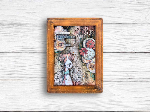 3 Pack - Stamperia Furry Friends Stencil-Quotes Pattern - 5A003CX8-1H948