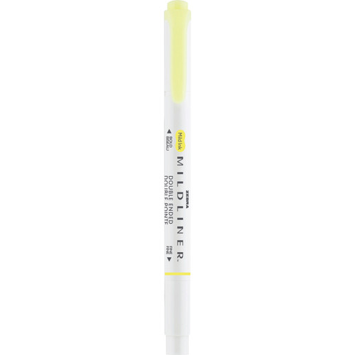 6 Pack - Zebra Midliner Dual-Tip Highlighter-Yellow - 5A003GCM-1HBCJ