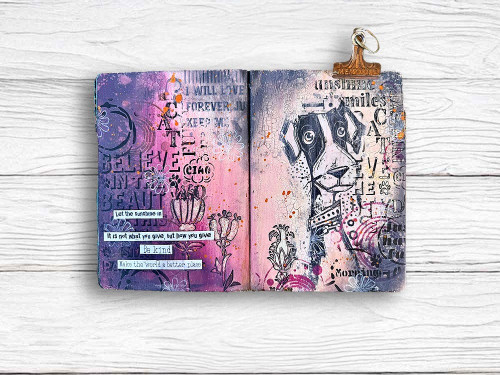 6 Pack - Stamperia Furry Friends Rice Paper Sheet A4-Dog Black And White - 5A003CWT-1H954