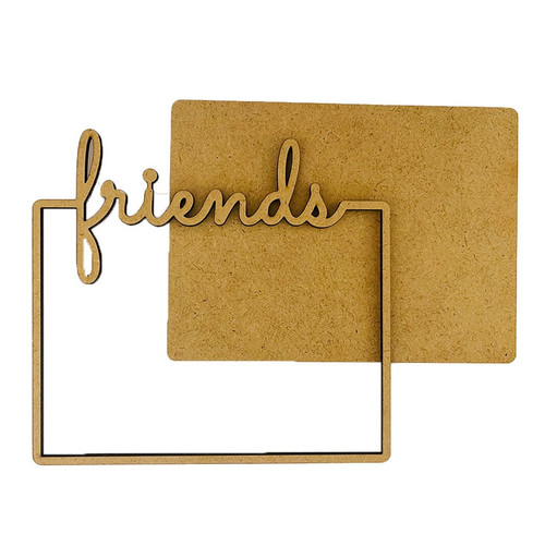 3 Pack - Stamperia Furry Friends Crafty Shapes-Plate Friends - 5A003CXD-1H94T