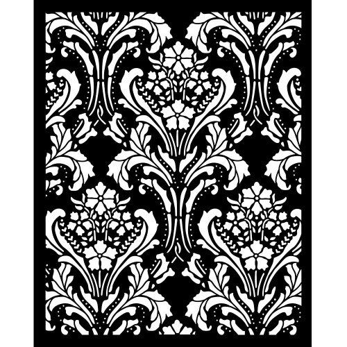 3 Pack - Stamperia Stencil 7.87"X9.84"-Quiet Days Baroque Tapestry - 5A003FYB-1H9T6