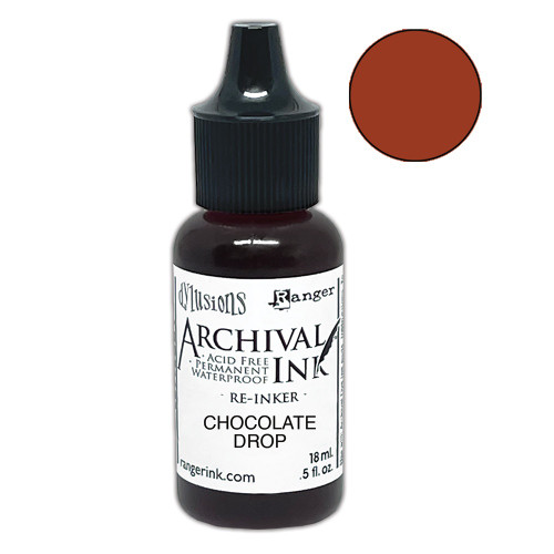 3 Pack - Dyan Reaveley Dylusions Archival Reinkers-Chocolate Drop - 5A003DBD-1H9KG - 789541092124