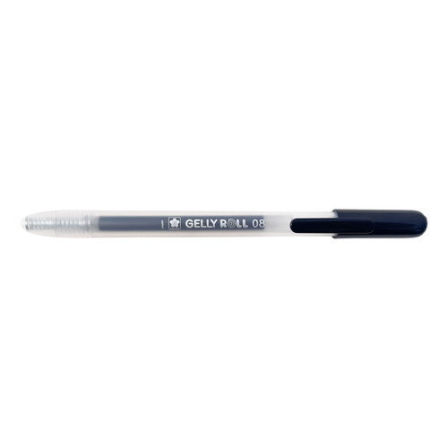 6 Pack - Sakura Gelly Roll Retractable Medium Point Pen Open Stock-Black - GRR348-74