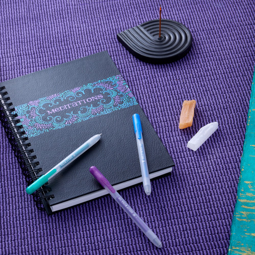 2 Pack - Sakura Gelly Roll Retractable Medium Point Pens 3/Pkg-Metallic - 50602