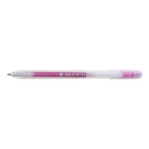6 Pack - Sakura Gelly Roll Retractable Medium Point Pen Open Stock-Stardust Rose Star - GRR348-83 - 084511348837