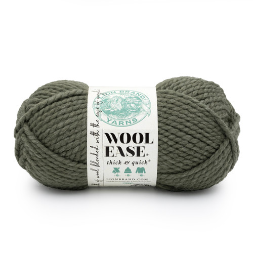 3 Pack - Lion Brand Wool-Ease Thick & Quick Yarn-Seaweed - 640-1H98G - 023032136608