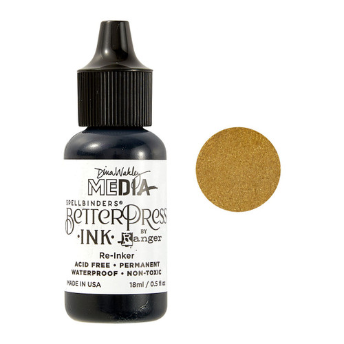 3 Pack - Spellbinders BetterPress Reinker 0.5oz By Dina Wakley-Olive - 5A0035NY-1H9S5 - 810176108895