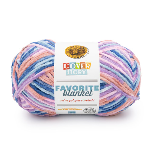 Lion Brand Cover Story Favorite Blanket Yarn-Lullaby - 5A003HB4-1HCH9 - 023032139845