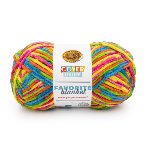 Lion Brand Cover Story Favorite Blanket Yarn-Frizzle - 5A003HB4-1HCHD - 023032185286