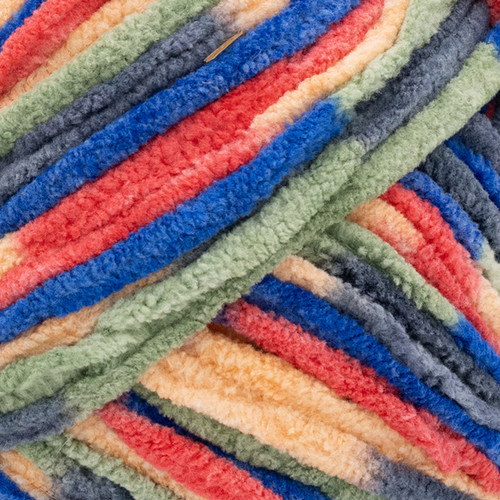 Lion Brand Cover Story Favorite Blanket Yarn-Clown Car - 5A003HB4-1HCHF