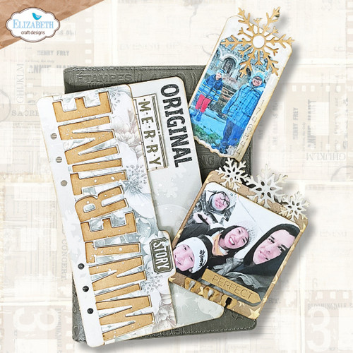 Elizabeth Craft Metal Die-Wintertime wordstrip - 5A003GRL-1HBM9 Elizabeth Craft Metal Die-Wintertime wordstrip - 5A003GRL-1HBM9