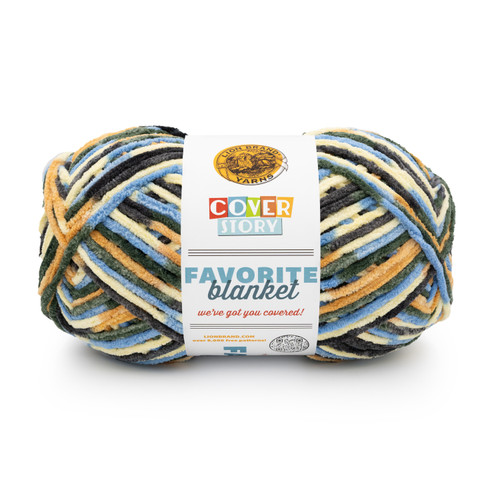Lion Brand Cover Story Favorite Blanket Yarn-Sandstorm - 5A003HB4-1HCGW - 023032139913
