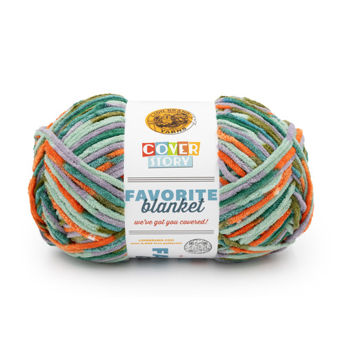 Lion Brand Cover Story Favorite Blanket Yarn-Snapping Turtle - 5A003HB4-1HCGX - 023032139883