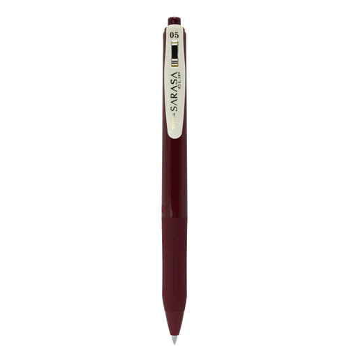Zebra Sarasa Clip Vintage Gel Retractable Pen-Red Black - 5A003GCY-1HBD0