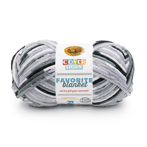 Lion Brand Cover Story Favorite Blanket Yarn-Perfect Storm - 5A003HB4-1HCH5 - 023032185163