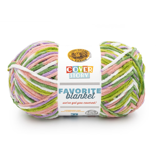Lion Brand Cover Story Favorite Blanket Yarn-Bloom - 5A003HB4-1HCH7 - 023032139944