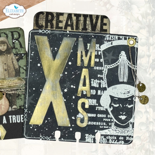 Elizabeth Craft Clear Stamps-Words - 5A003GR8-1HBM8