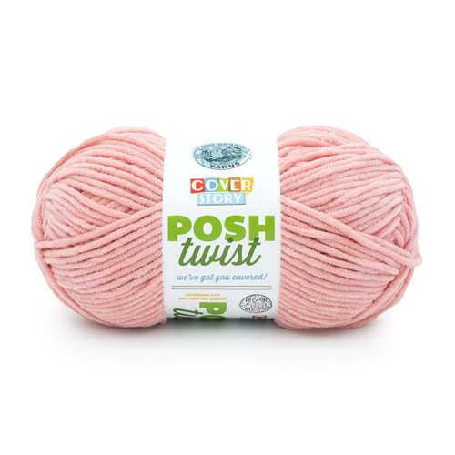 Lion Brand Cover Story Posh Twist Yarn-Rosehip - 5A003HB5-1HCGB - 023032190150