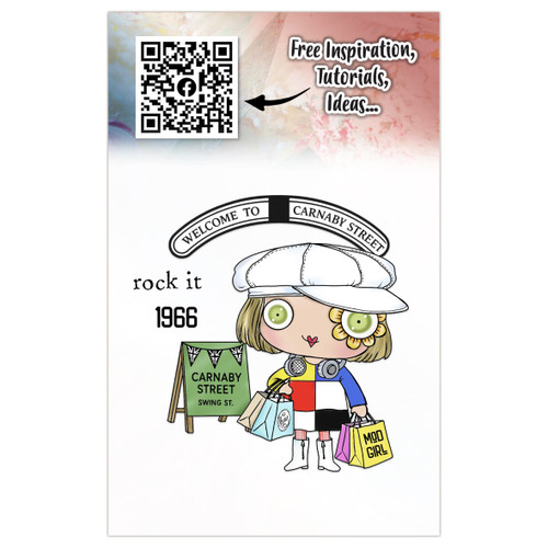 AALL And Create A7 Photopolymer Clear Stamp Set-Carnaby Street - 5A003GHL-1HBKD