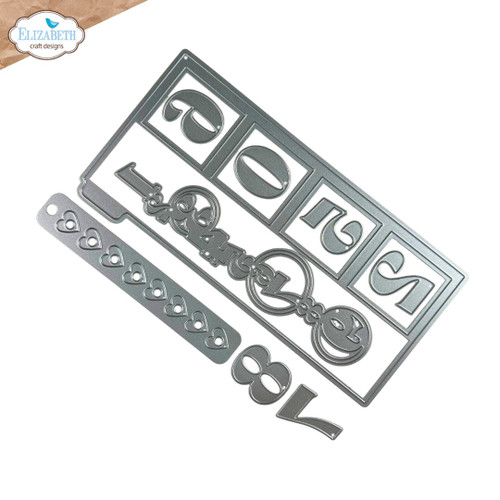 Elizabeth Craft Metal Die-Window Overlay 2 - 5A003GRC-1HBMG - 741527318697