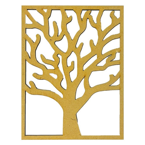 Stamperia Crafty Shapes-Herbarium Silvae Tree - 5A003GGR-1HBH2