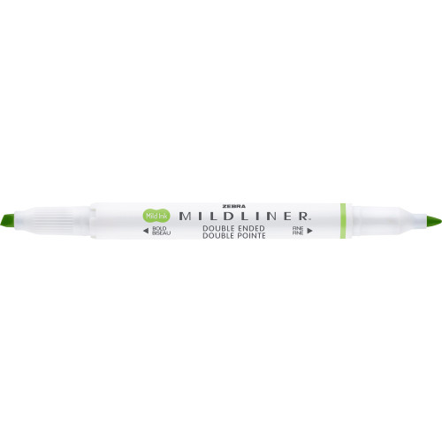 Zebra Midliner Dual-Tip Highlighter-Green - 5A003GCM-1HBB4 - 045888781405