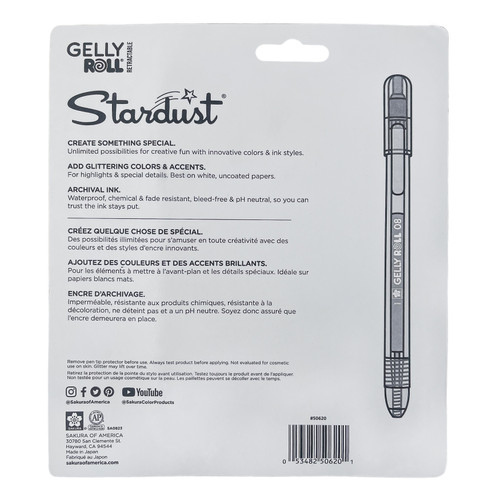 Sakura Gelly Roll Retractable Pen Set 10/Pkg-Stardust - 5A003GFB-1HBGS