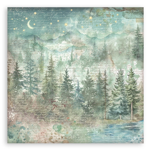 Stamperia Single-Sided Paper Pad 12"X12" 22/Pkg-Herbarium Silvae - 5A003GGQ-1HBGY