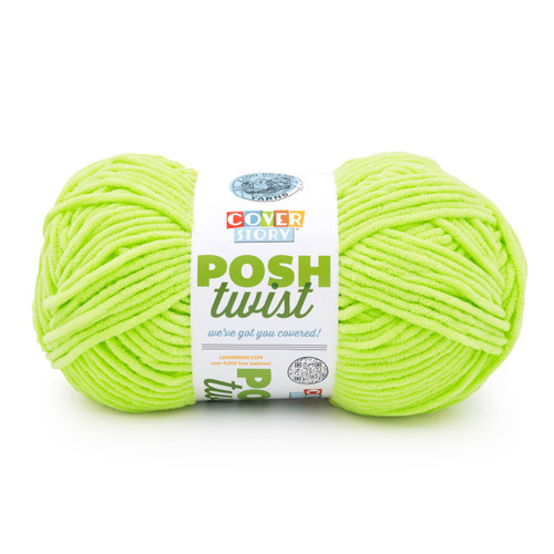 Lion Brand Cover Story Posh Twist Yarn-Glow Worm - 5A003HB5-1HCGD - 023032190310