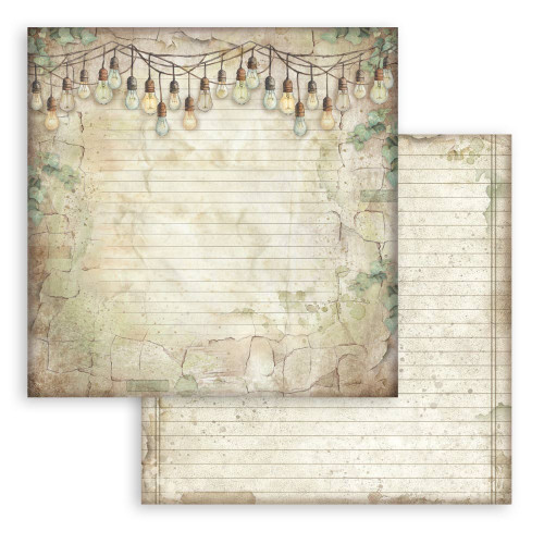 Stamperia Backgrounds Double-Sided Paper Pad 12"X12" 10/Pkg-Herbarium Silvae - 5A003GGC-1HBJG