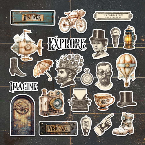 Memory Place Ephemera Carstock Die-Cuts-Visonaries - 5A003H9F-1HCCZ