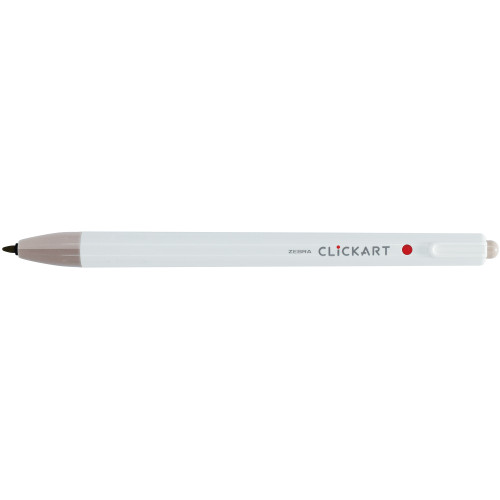 Zebra ClickArt Retractable Felt Tip Marker 0.6mm-Brown Sugar - 5A003GCZ-1HBCD - 045888697508