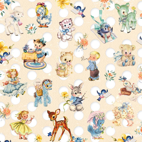 Memory Place Collage Origami Papers 6X6 24/Pkg-My Deer Friends II - 5A003H9Q-1HCD9