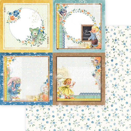 Memory Place Collection Pack 8"X8"-My Deer Friends II - 5A003H9V-1HCDT