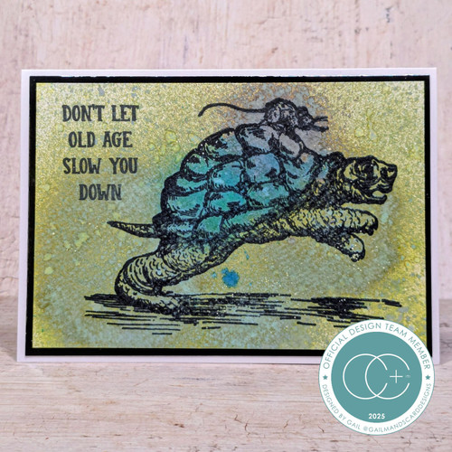 Craft Consortium Photopolymer Stamp set-Old Age, Oliver's Adventures - 5A003G6Z-1HB31