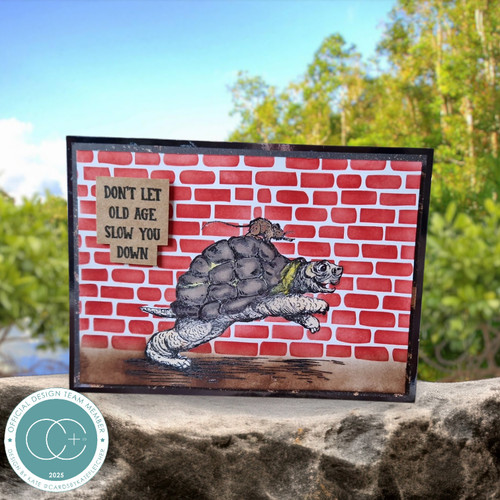 Craft Consortium Photopolymer Stamp set-Old Age, Oliver's Adventures - 5A003G6Z-1HB31