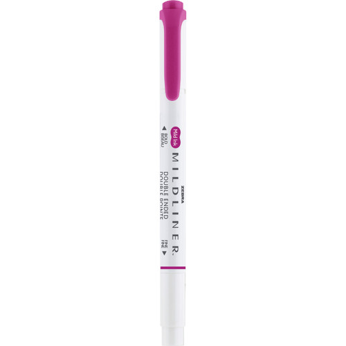Zebra Midliner Dual-Tip Highlighter-Fuchsia - 5A003GCM-1HBB3