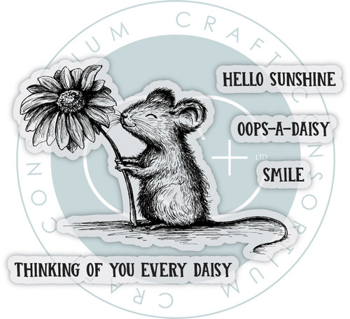 Craft Consortium Photopolymer Stamp set-Daisy, Oliver's Adventures - 5A003G6N-1HB30 Craft Consortium Photopolymer Stamp set-Daisy, Oliver's Adventures - 5A003G6N-1HB30