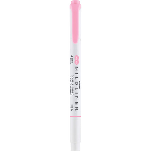 Zebra Midliner Dual-Tip Highlighter-Baby Pink - 5A003GCM-1HB9R