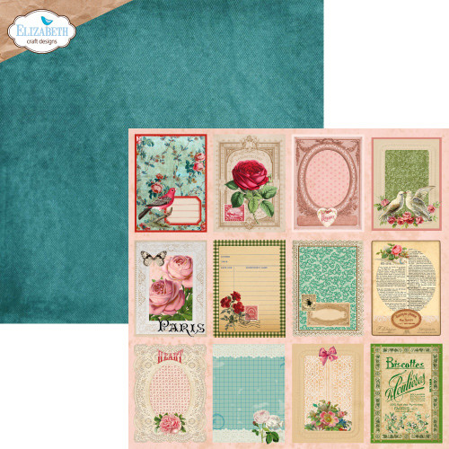 Elizabeth Craft Double-Sided Cardstock Pack 12"X12"-Romantic Revival - 5A003DHF-1H9QF Elizabeth Craft Double-Sided Cardstock Pack 12"X12"-Romantic Revival - 5A003DHF-1H9QF