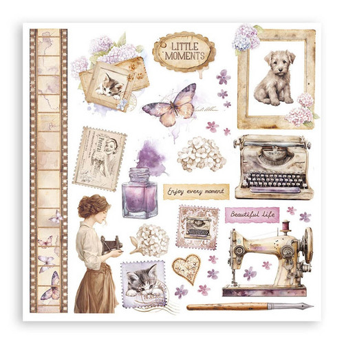 Stamperia Assortment Rub-On 6.1"x6.1" 6/Pkg-Quiet Days - 5A003FYJ-1H9SX Stamperia Assortment Rub-On 6.1"x6.1" 6/Pkg-Quiet Days - 5A003FYJ-1H9SX