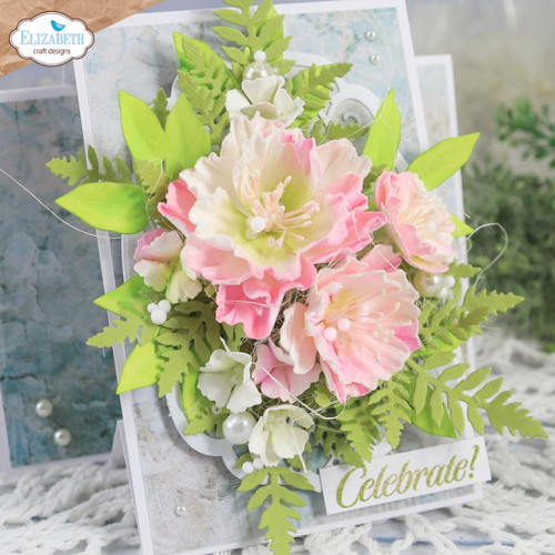 Elizabeth Craft Metal Die-Fern & Greenery - 5A003G5V-1HB20 Elizabeth Craft Metal Die-Fern & Greenery - 5A003G5V-1HB20